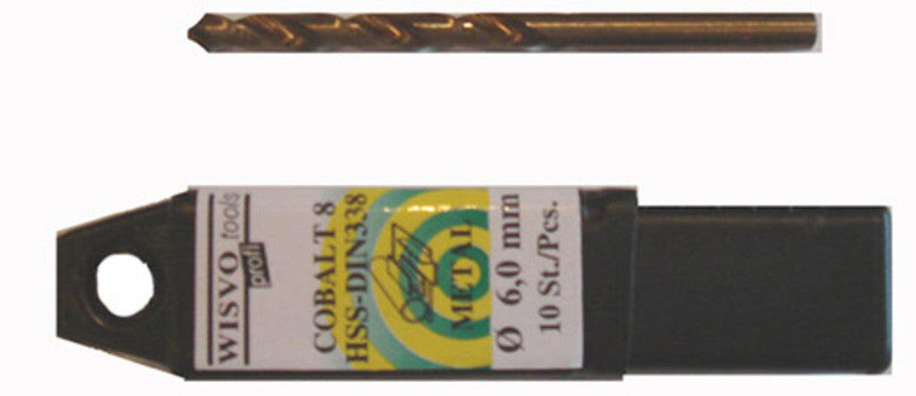 Wisvo Wiertło HSS Kobalt 6,5 mm