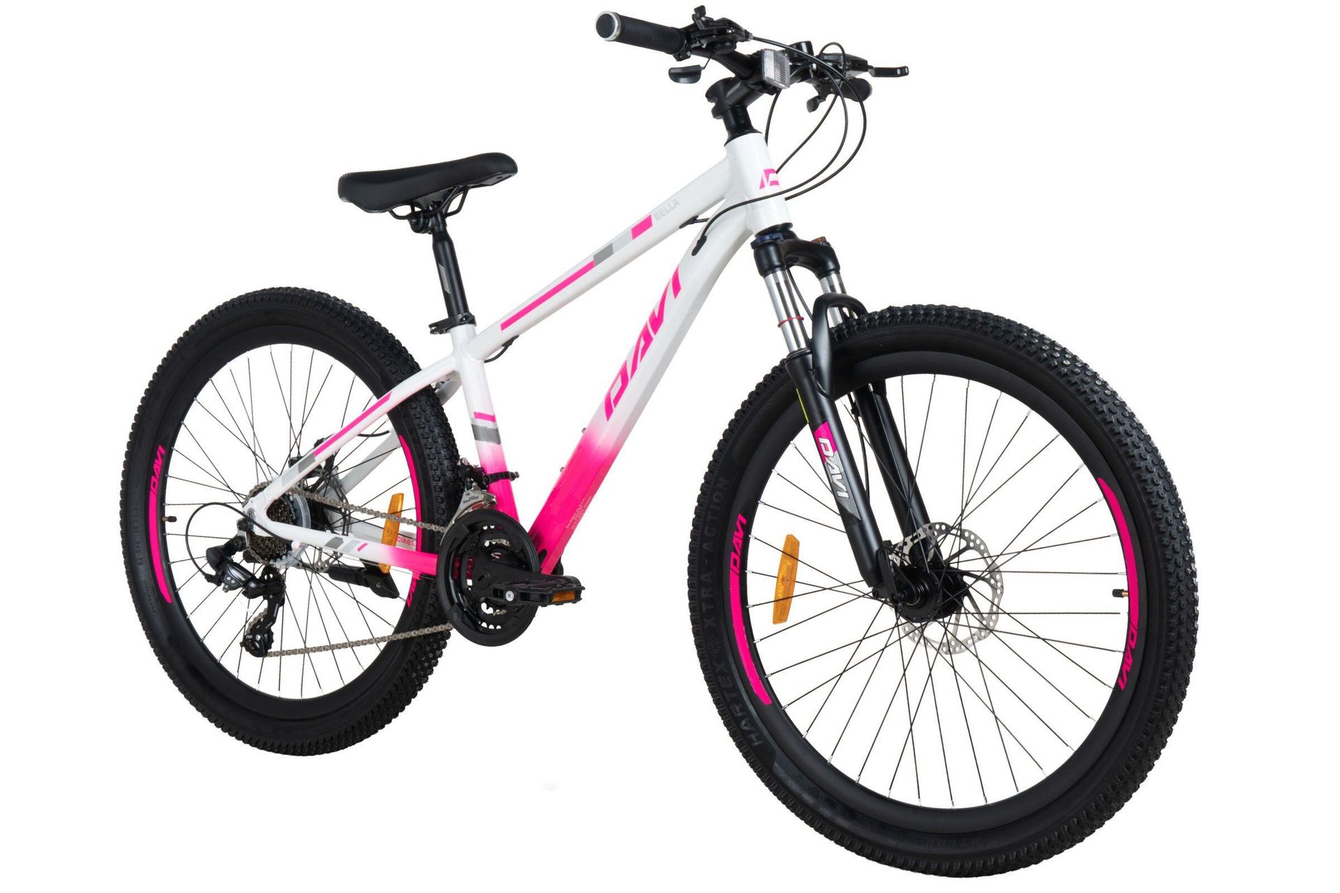 Rower MTB górski Davi Bella Pro 26 koło, lekka alu rama 13 cali, shimano