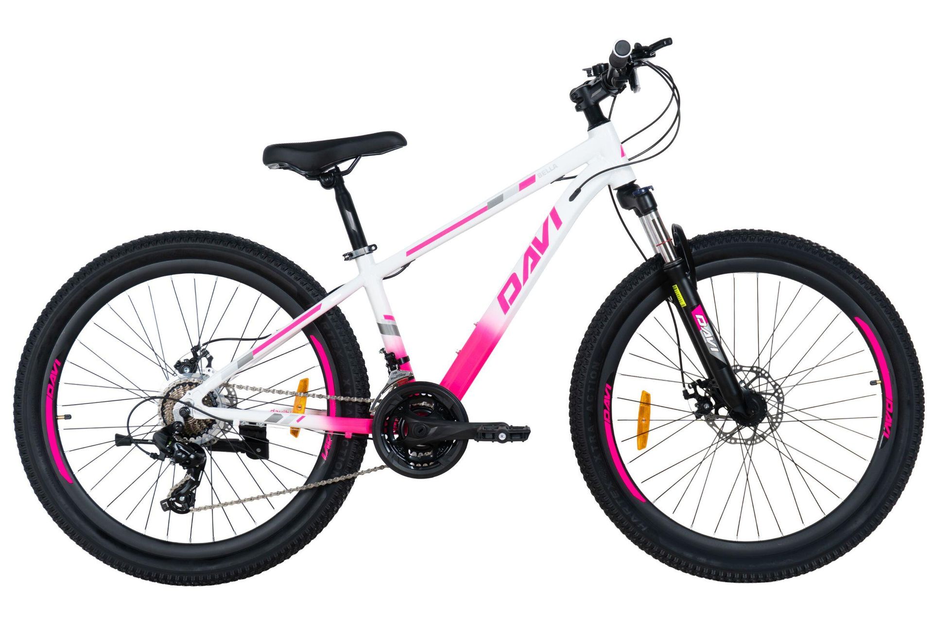 Rower MTB górski Davi Bella 26 koło, lekka alu rama 13 cali, shimano