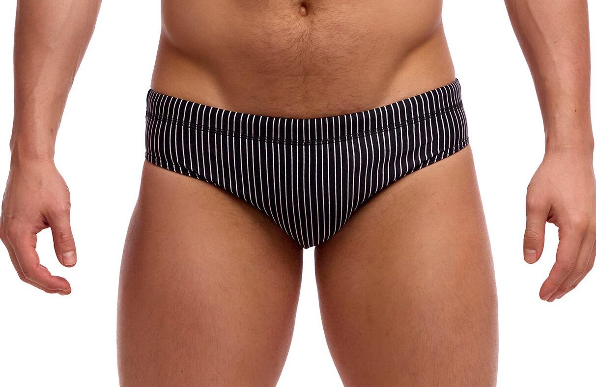 Kąpielówki męskie Funky Trunks Pin Stripe - slipy