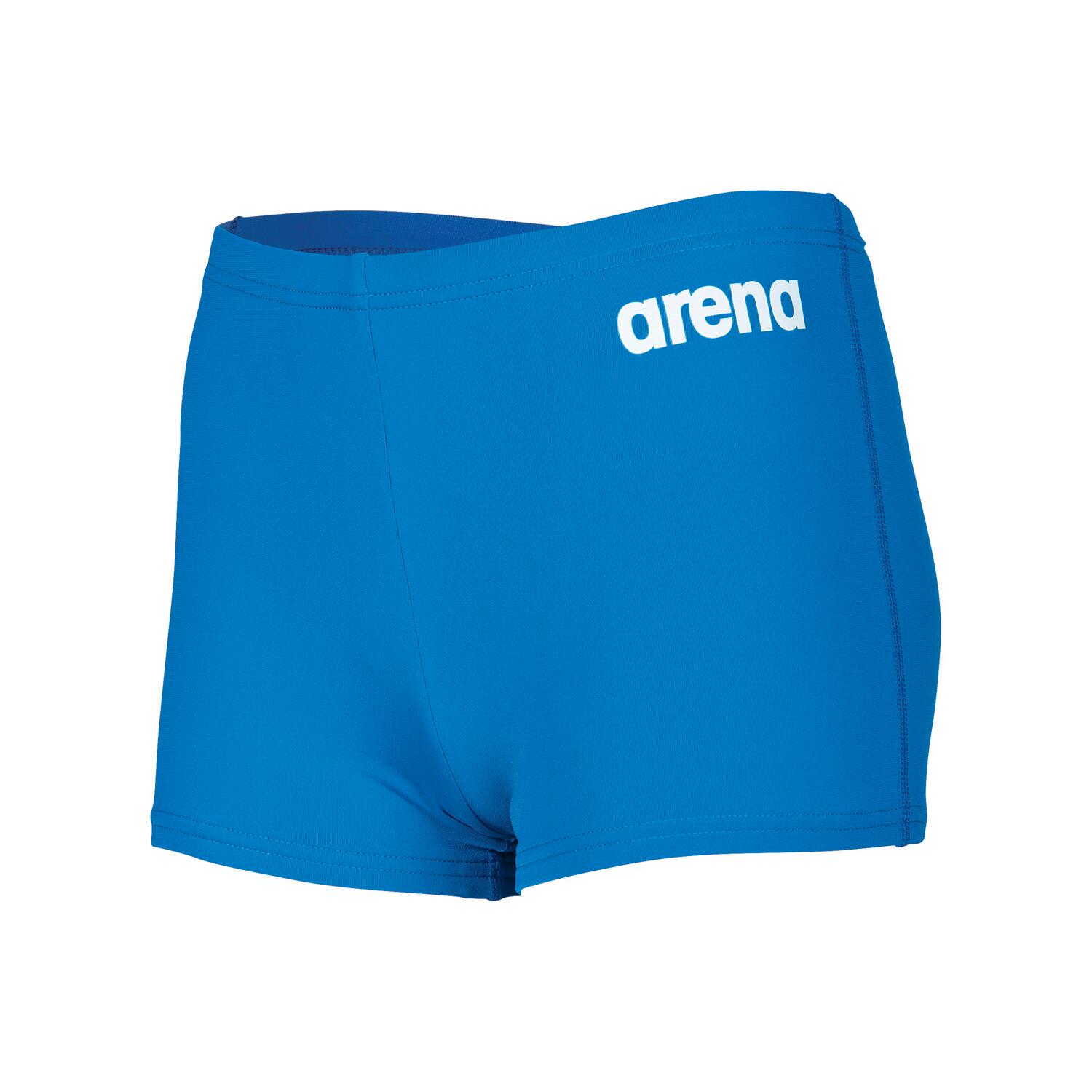Arena Jongens Zwemboxer Team Solid Blauw