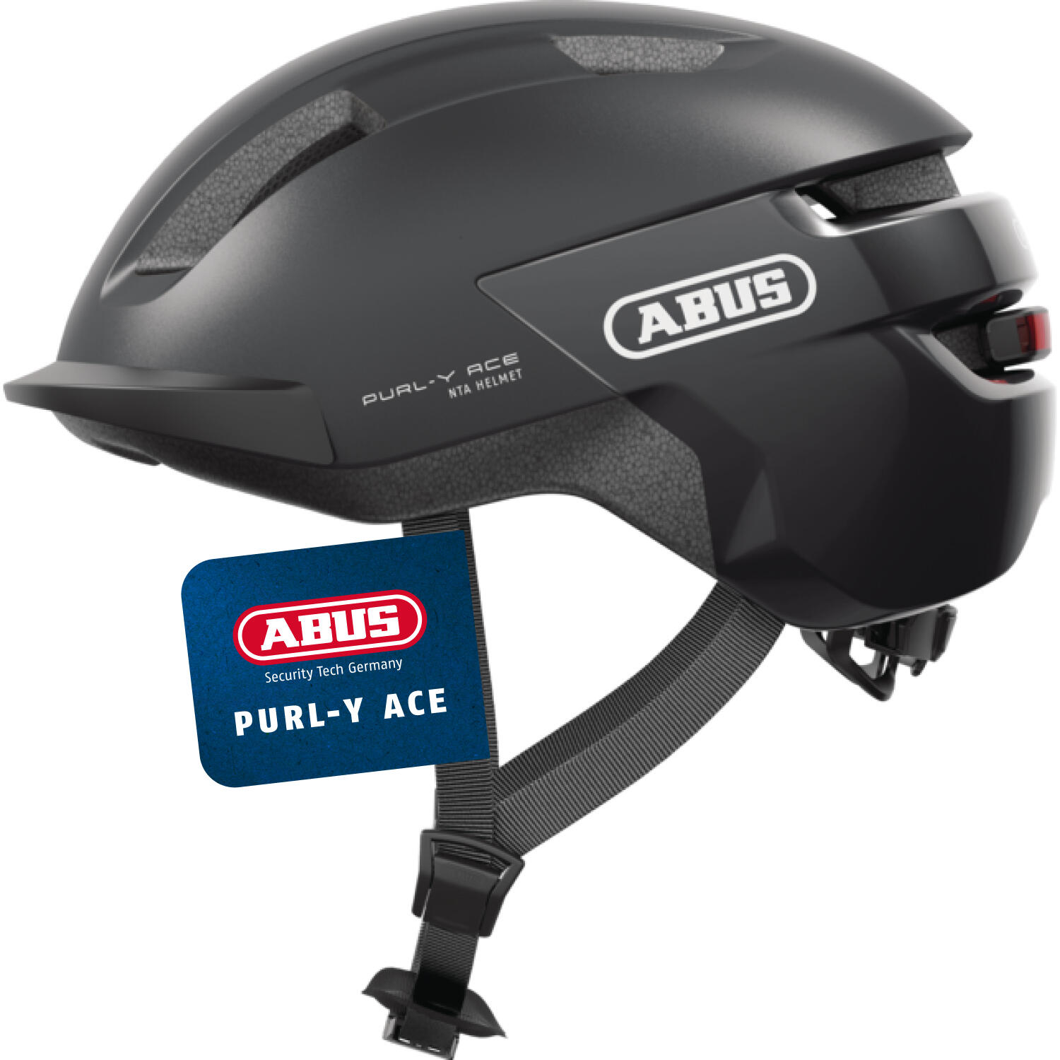 Miejski kask rowerowy „Purl-Y Ace”, czarny