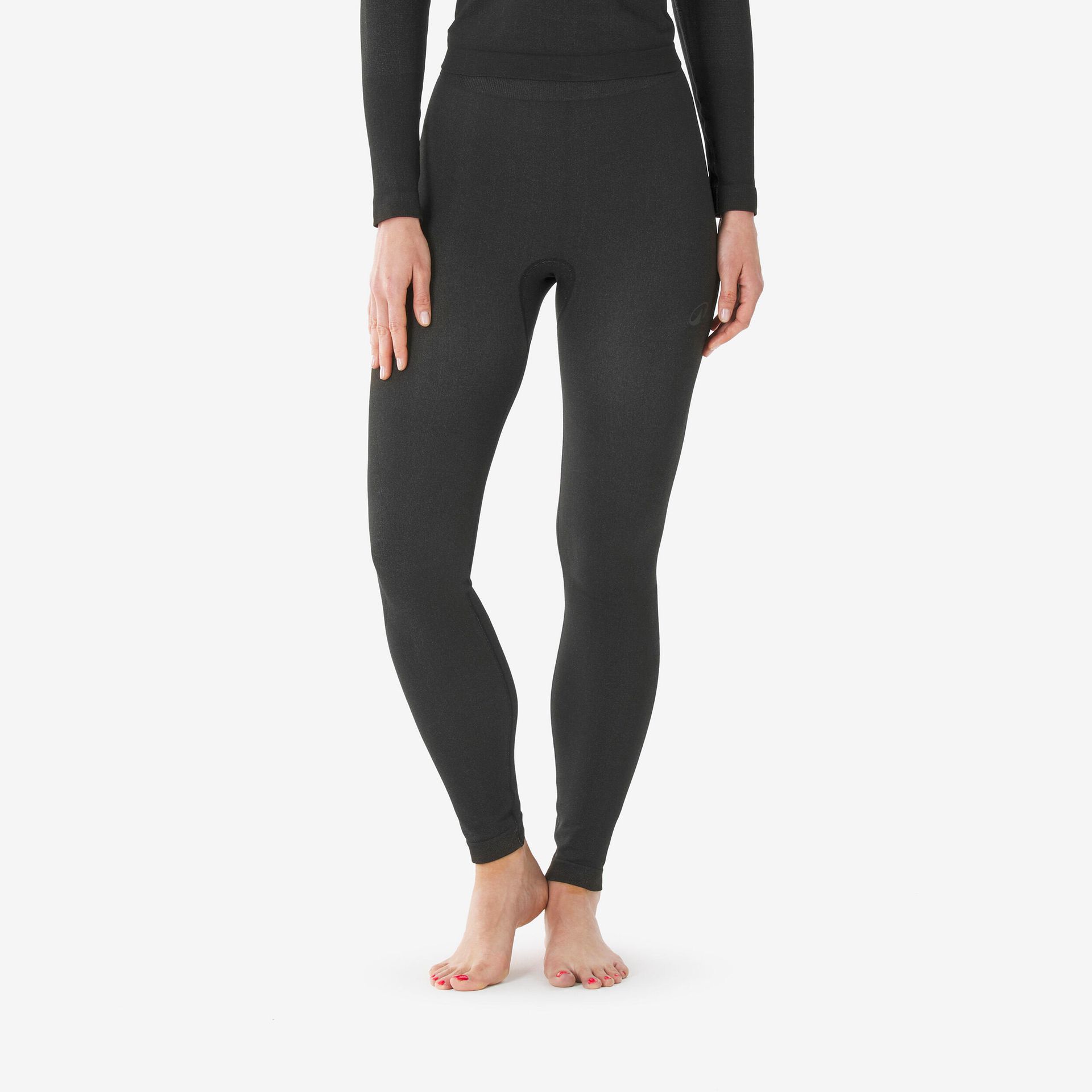 Legginsy termoaktywne narciarskie damskie Wedze BL 500 seamless