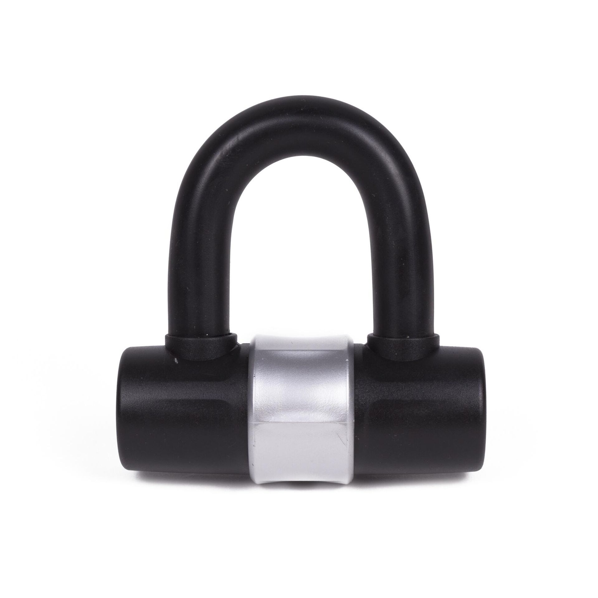 Zapięcie rowerowe U-lock 820 100 x 100 mm kompaktowe