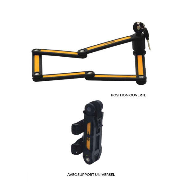 AUVRAY składana blokada z uchwytem - długość 110cm