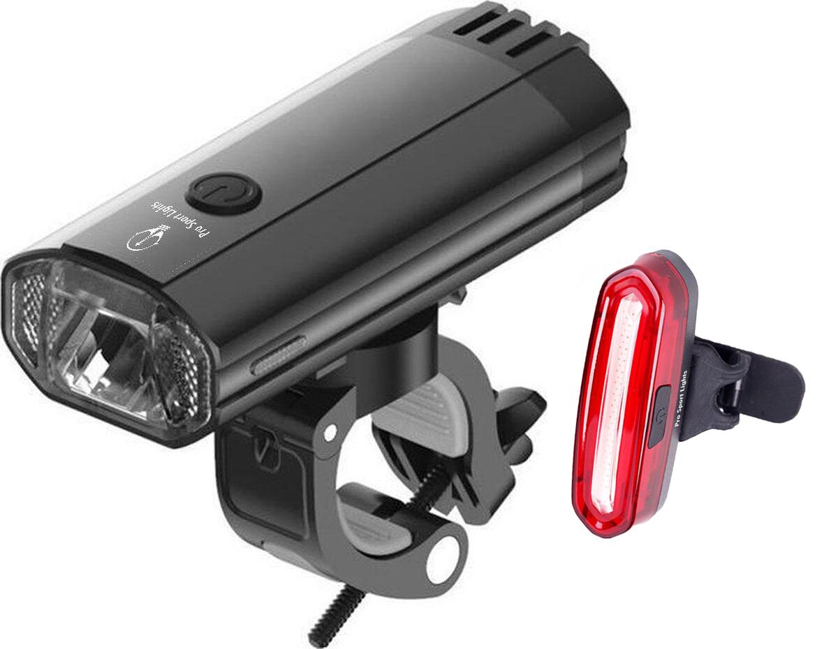 1200 lumenów i 120 lumenów Zestaw oświetlenia rowerowego LED Pro Sport Lights