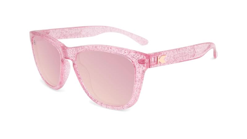 Dziecięce okulary przeciwsłoneczne - kategoria 3 z polaryzacją - Pink Sparkle