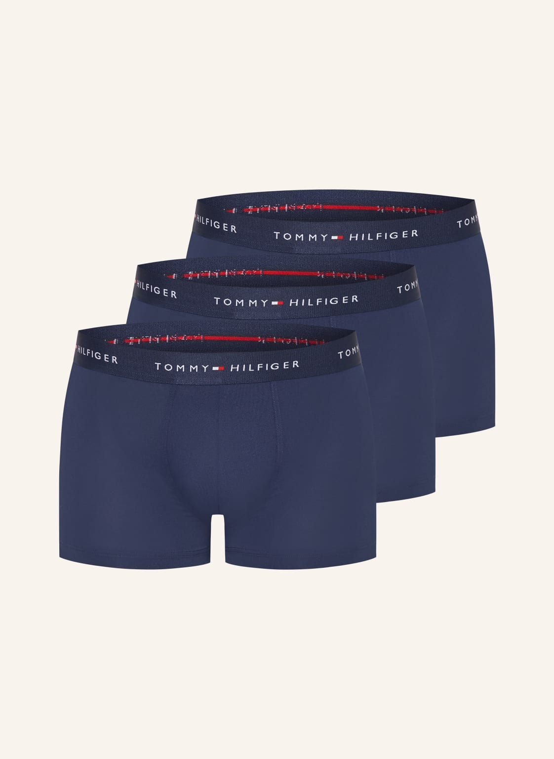 Tommy Hilfiger 3-Pak Bokserek blau