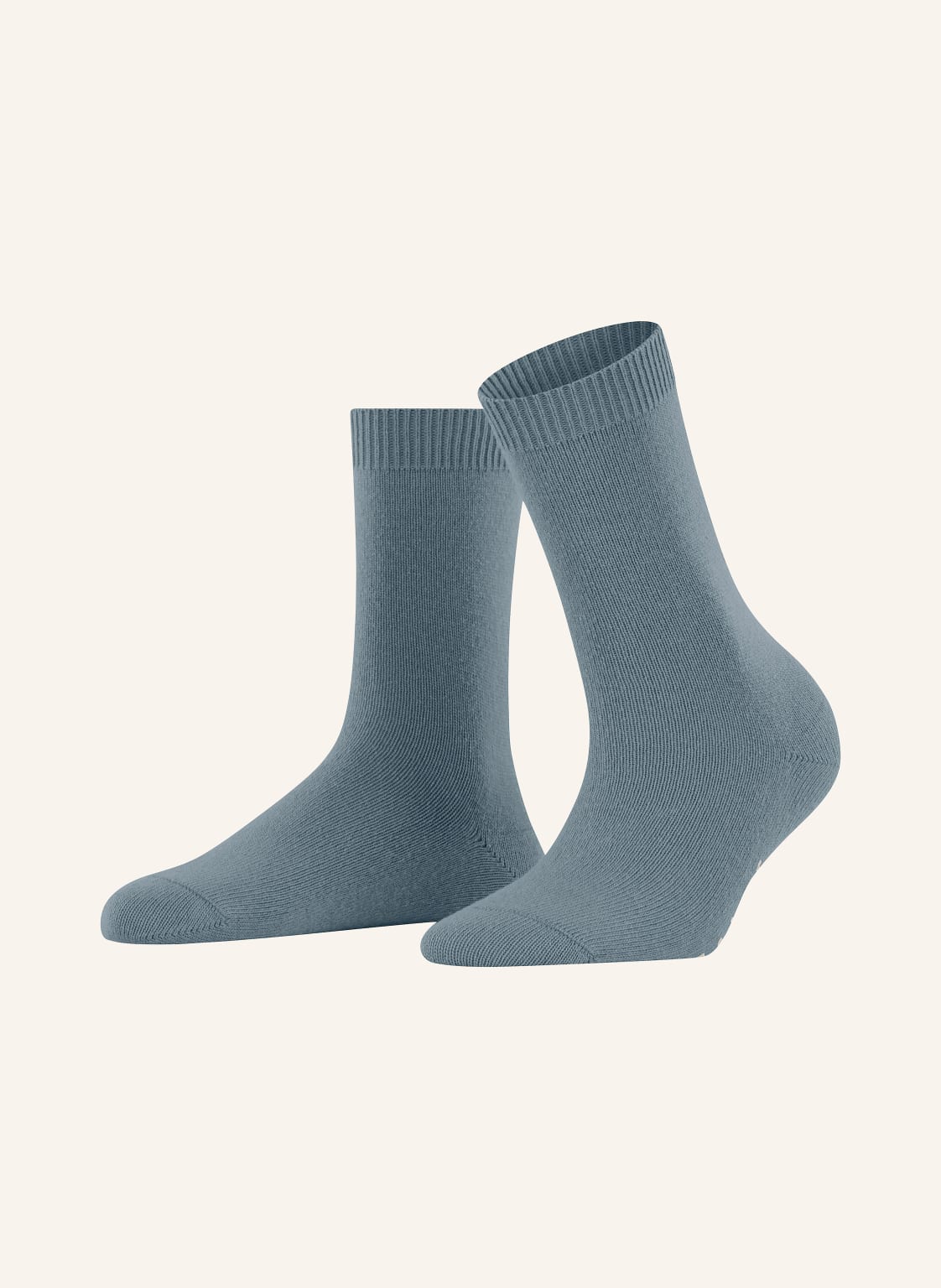 Falke Skarpety Cosy Wool Z Dodatkiem Wełny Merino grau
