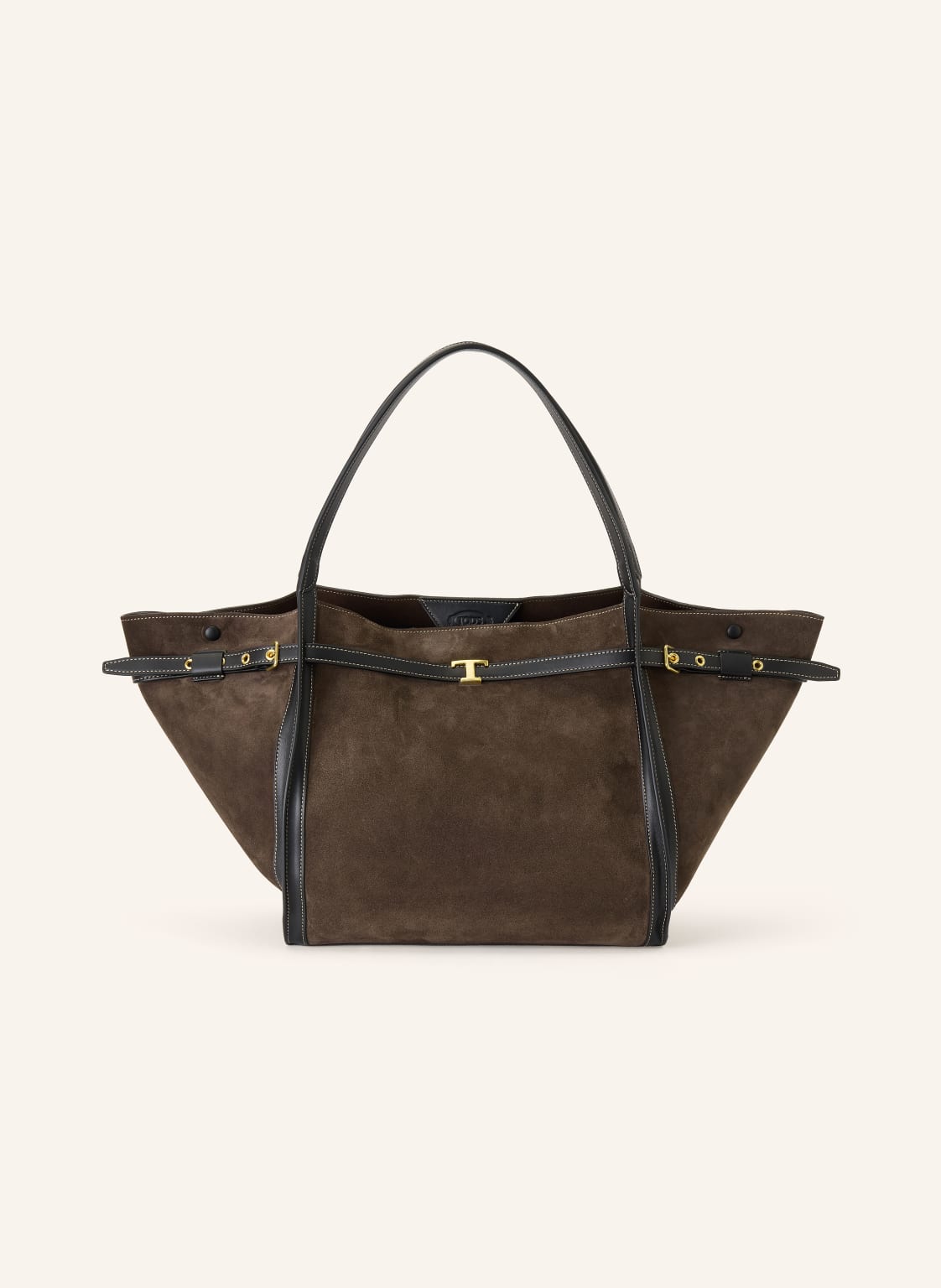 Tod's Shopperka Na Zakupy T Signature Medium braun