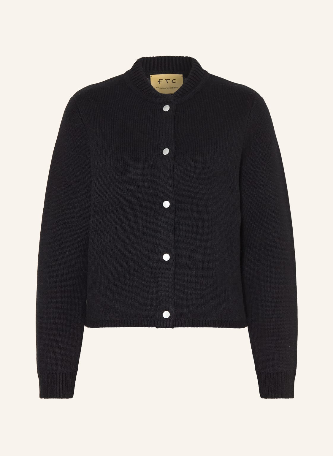 Ftc Cashmere Kardigan schwarz