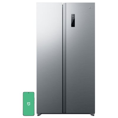 XIAOMI MRS62ESSMPAEU No frost Side by side 177cm Stal nierdzewna