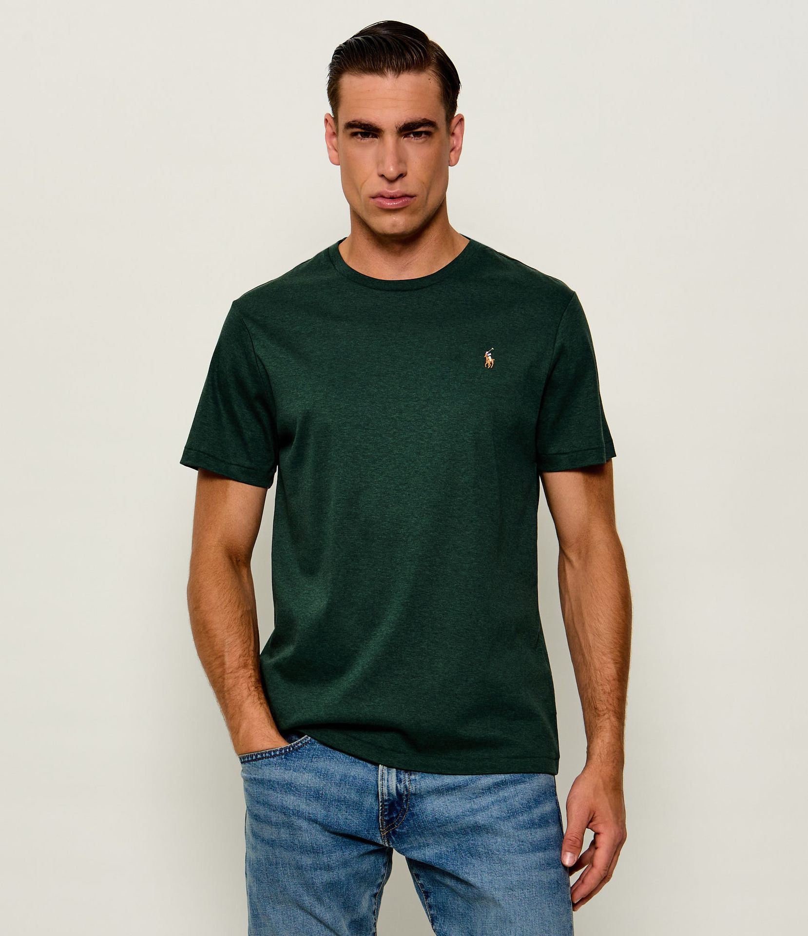 POLO RALPH LAUREN T-shirt Custom slim fit pima