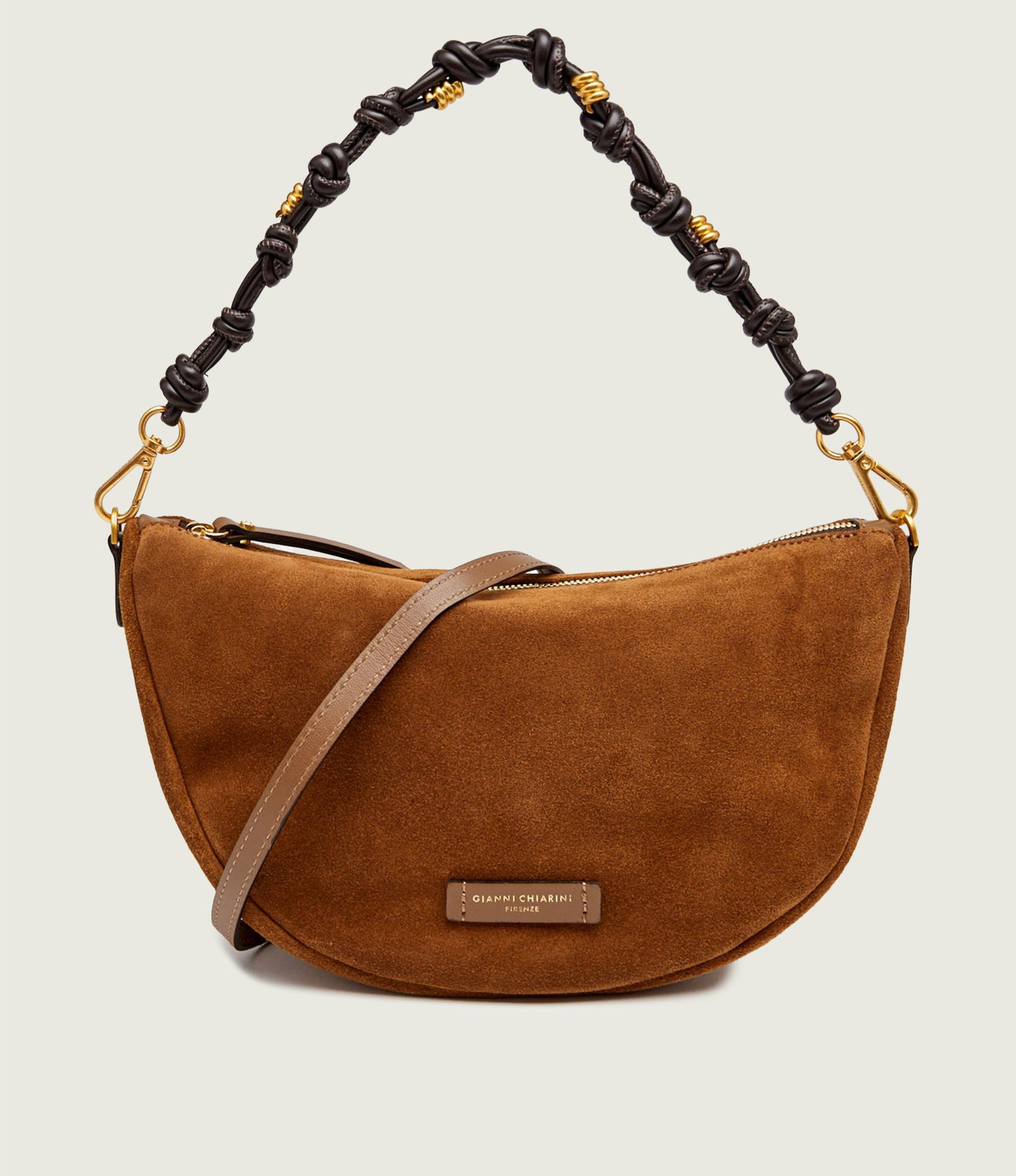 GIANNI CHIARINI Torebka na ramię Cleo zamsz