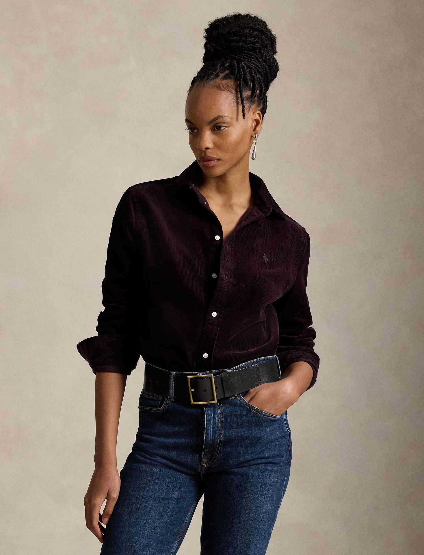 POLO RALPH LAUREN Sztruksowa koszula Classic fit
