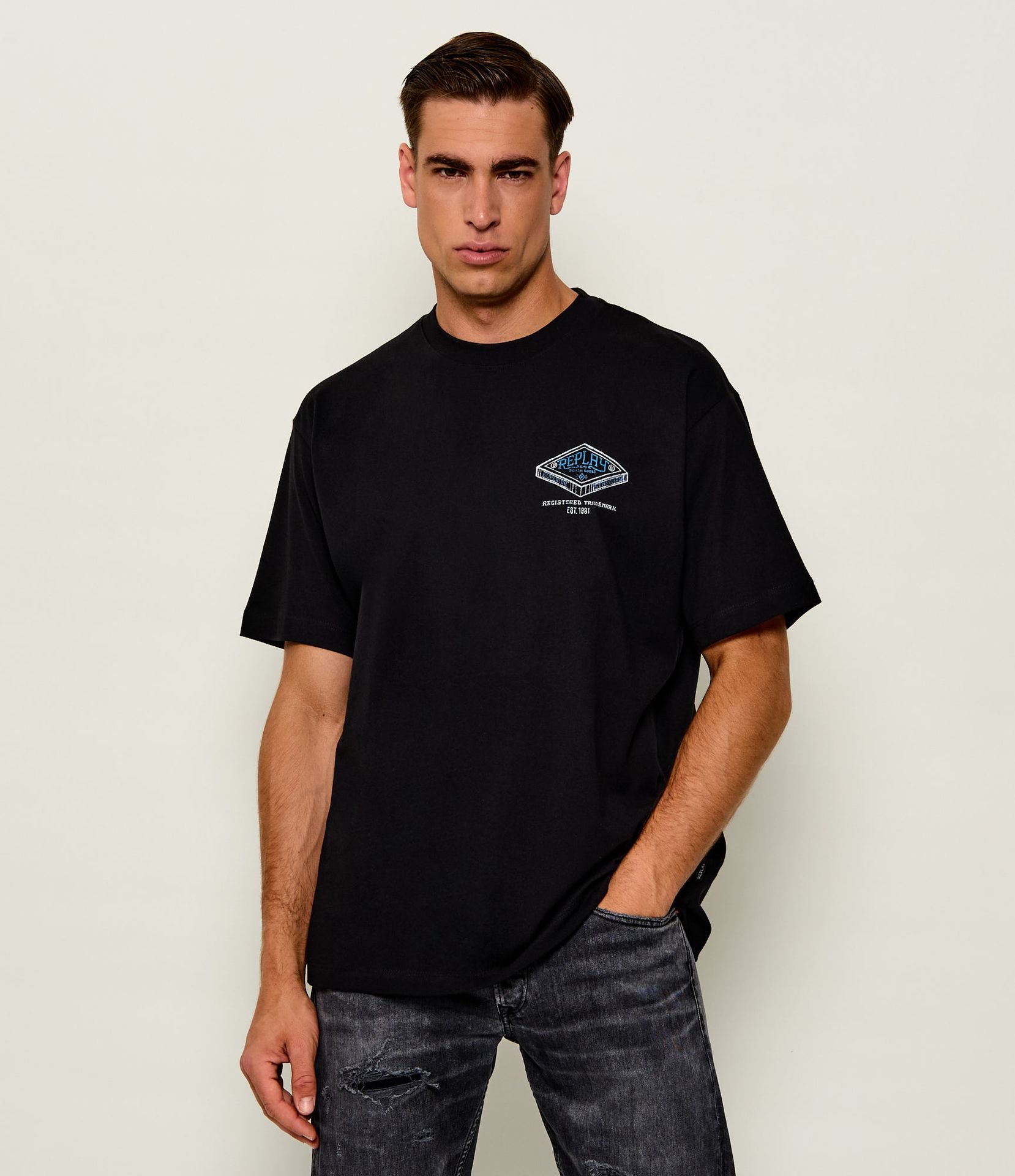Replay T-shirt Relaxed fit