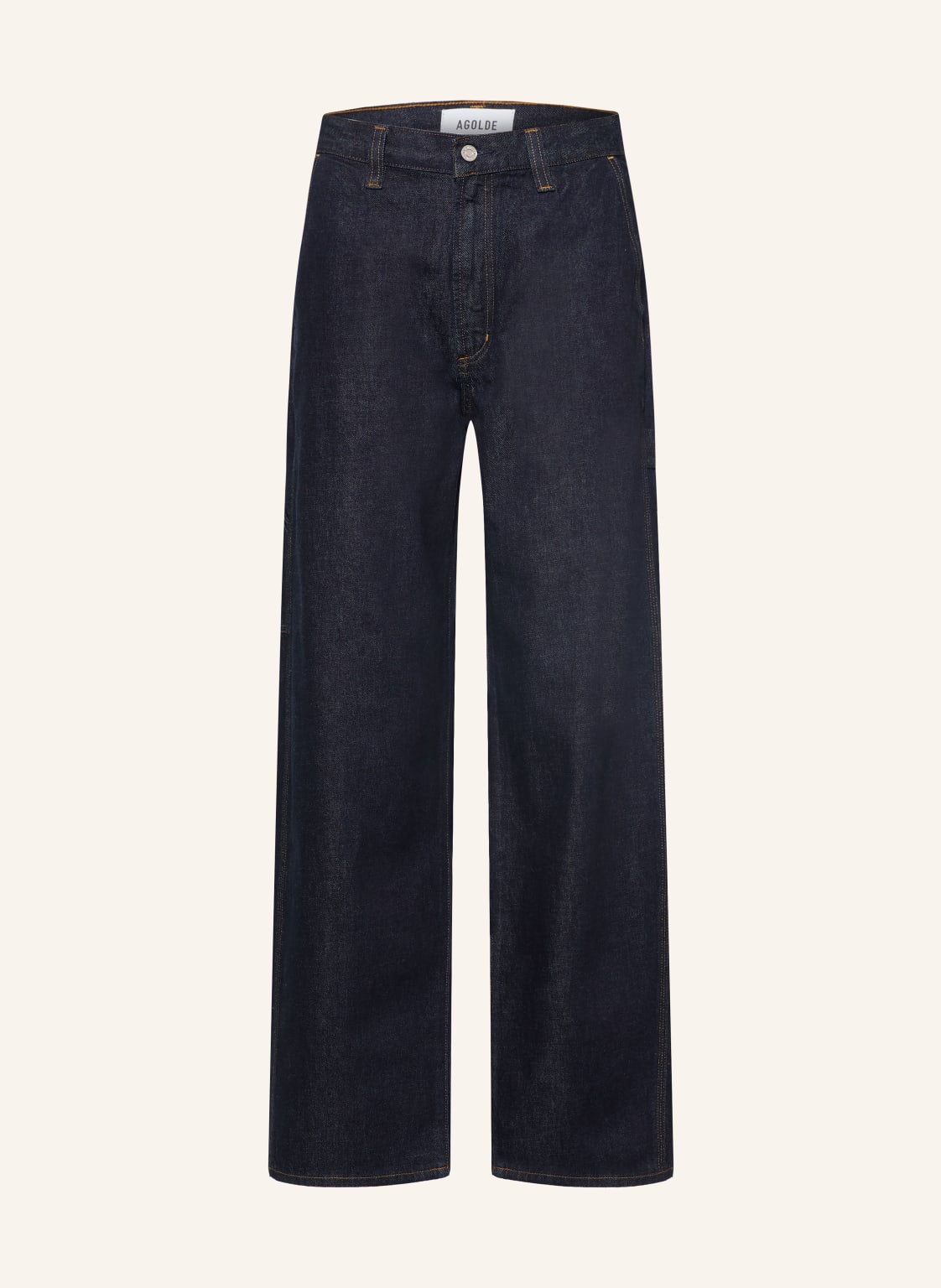 Agolde Jeansy Cargo Lyndon blau