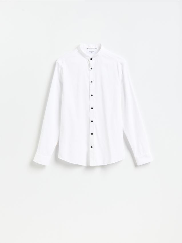 Reserved - Koszula super slim fit - biały