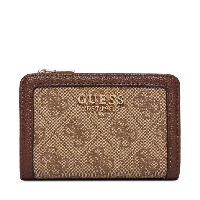 Portfel Guess Lindsey Slg SWSG97 49156 Brązowy