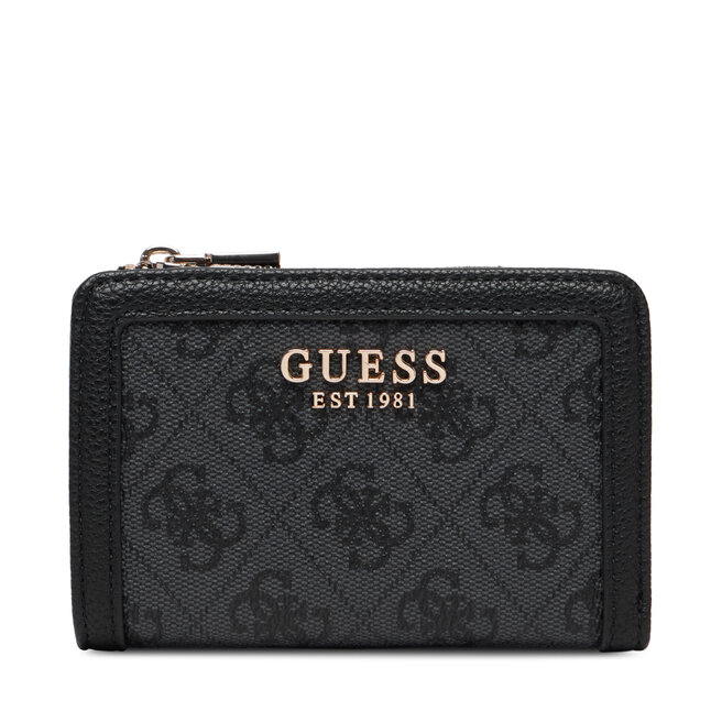Portfel Guess Lindsey Slg SWSG97 49156 Szary ciemny