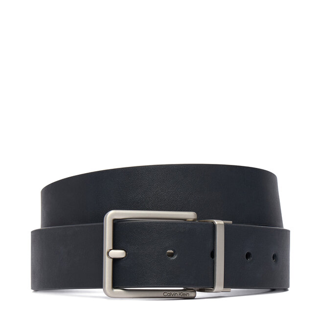 Pasek Calvin Klein Warmth Buckle 35Mm Adj/Rev LV04D7064G Czarny