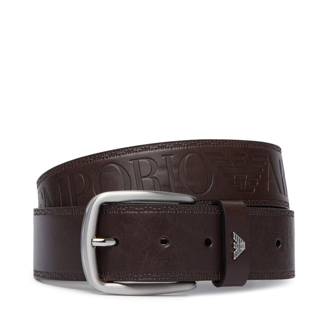 Pasek Emporio Armani EM007190 AF29179 U6027 Zielony