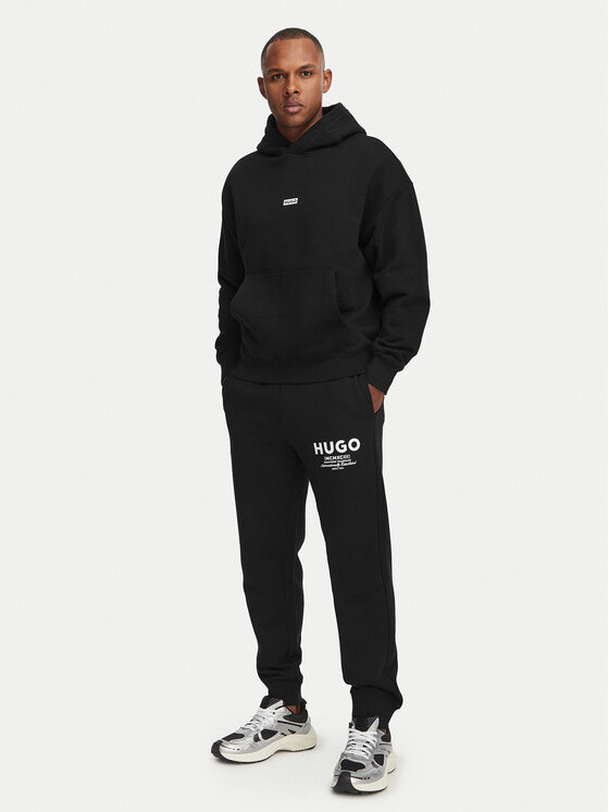 HUGO Dres Nazardo 50571220 Czarny Regular Fit