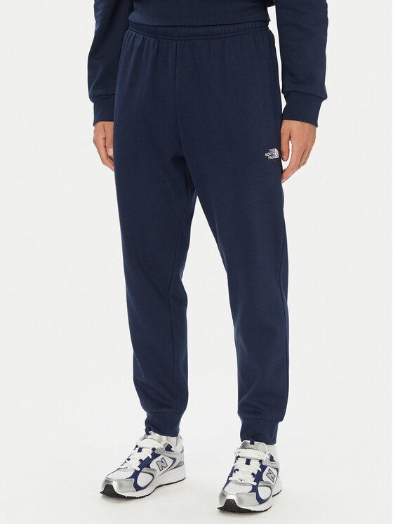 The North Face Spodnie dresowe Evolution Simple Dome NF0A8CWY Granatowy Regular Fit