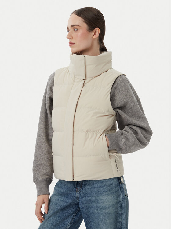 Columbia Bezrękawnik Amaze Puff™ 2164724 Beżowy Regular Fit