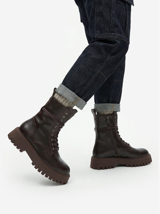 G-Star Raw Trzewiki EO-GEDIZ-8090-25 Brązowy