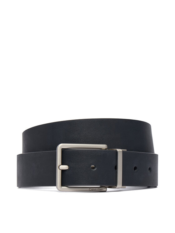 Calvin Klein Pasek Warmth Buckle 35Mm Adj/Rev LV04D7064G Czarny