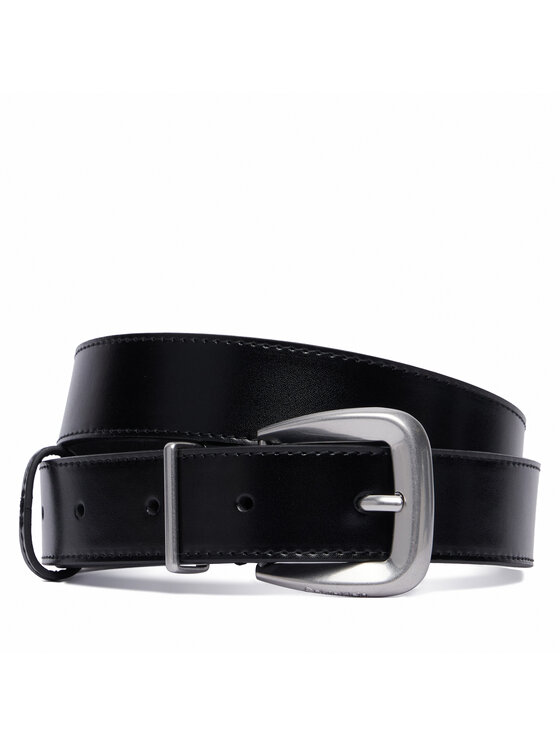 Calvin Klein Pasek Damski Hw End Tip Buckle LV04F7092G Czarny