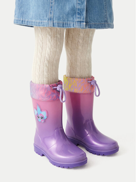 FURBY Kalosze CEO-NJ-AW26-220FUR Fioletowy