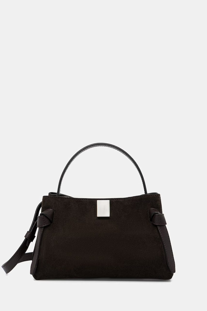 Yuzefi GYOZA MINI torebka crossbody damska zamszowa