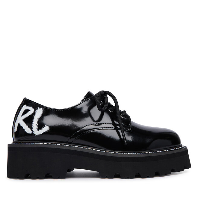 Półbuty KARL LAGERFELD KL43426 Czarny