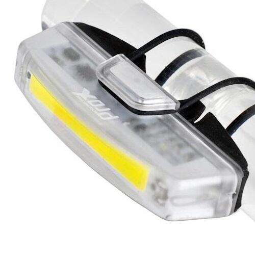 Przednia lampa rowerowa LED 100 lumenów, ładowana przez USB