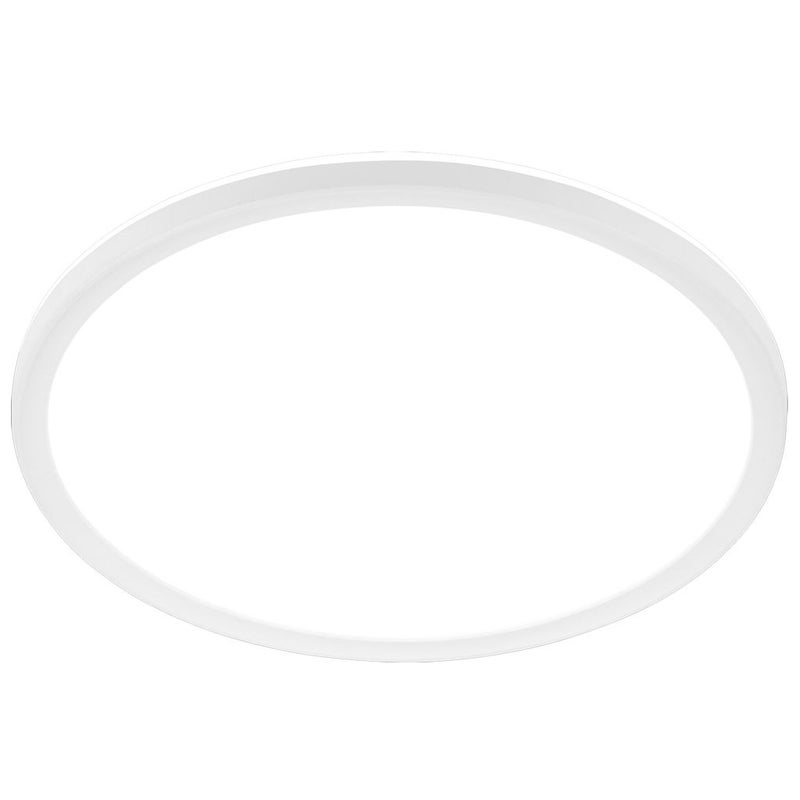 Lampa sufitowa LED Briloner SLIM CASE, światło pośrednie, neutralne białe światło, biały, Ø29,5 x 3 cm