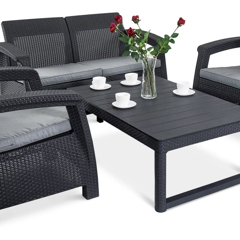 Zestaw ogrodowy CORFU MAX 2 Graphite 1 szt