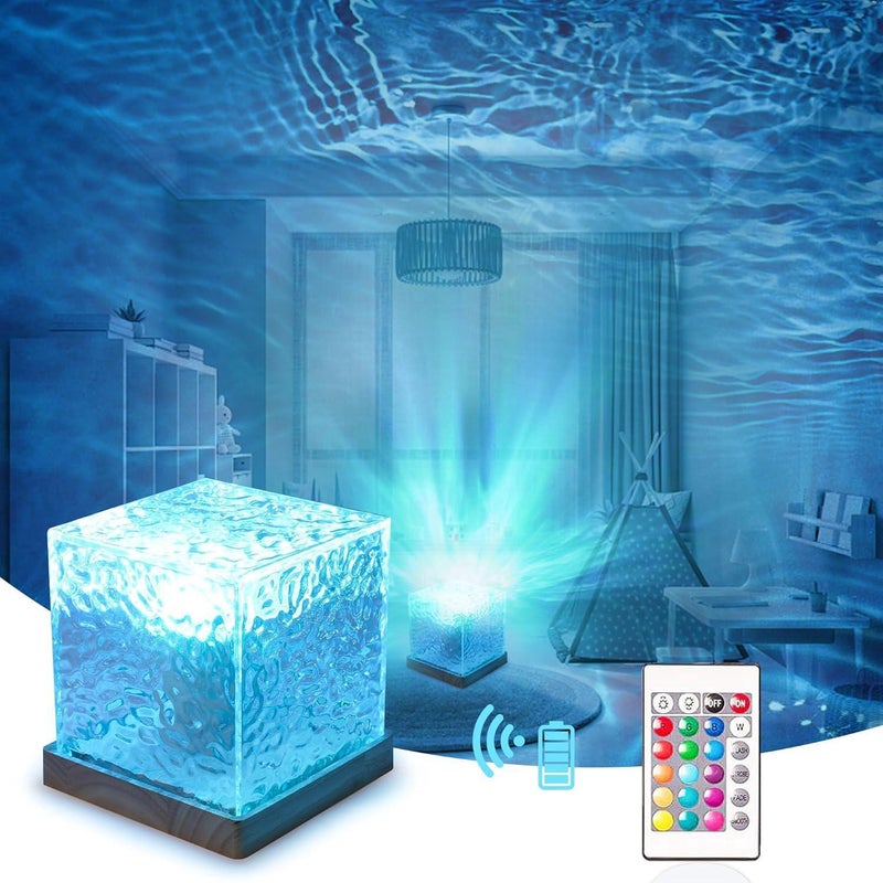 Projektor Aurore Proj will Wschód Gwiazdowy, Projektor Fala Oceaniczna Galaktyka, Lampa Projektor Aurore, Dekoracja Pokoju, Z Pilotem, Nocna Lampka