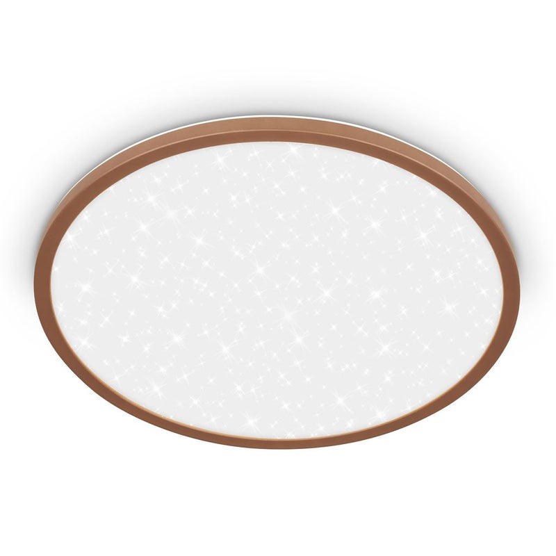 Lampa sufitowa LED, lampa sufitowa do salonu, neutralna biel, z osłoną materiałową