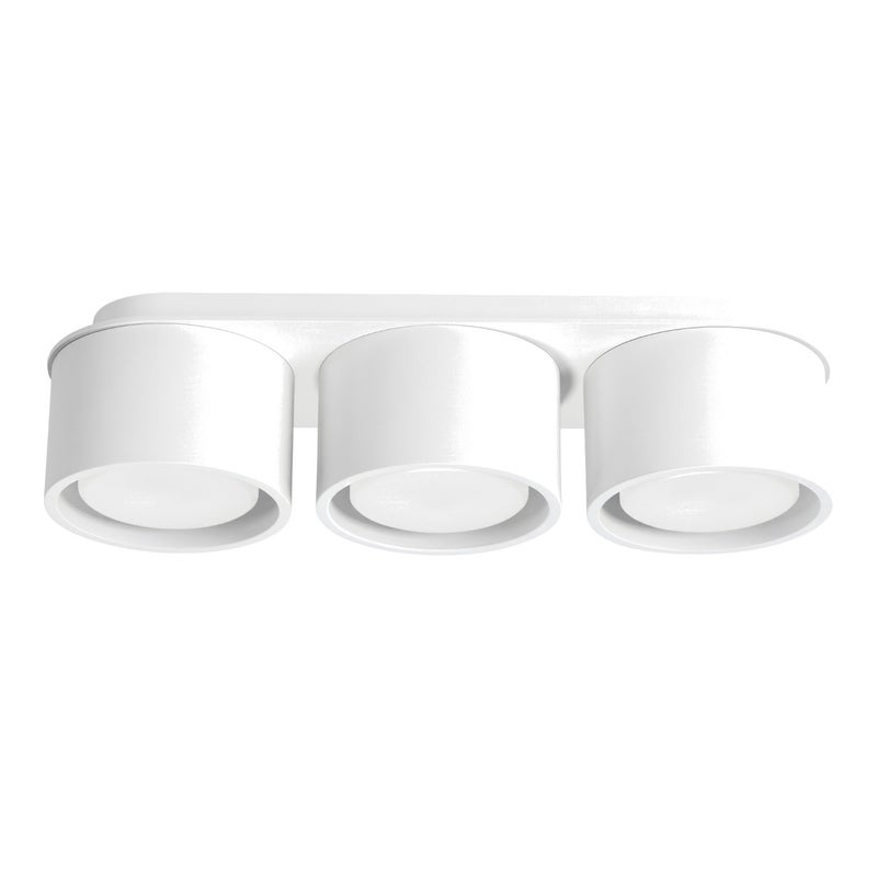 Spot sufitowy minimalistyczny biały potrójny 3xGX53 10W MODO Sollux Lighting