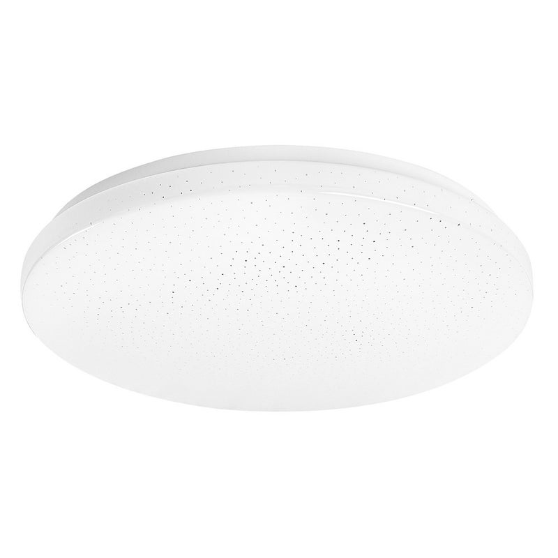 Plafon LED 34W 2800lm CCT Ściemnialny Okrągły Biały Efekt gwiazd Metal IP20 Ø380mm