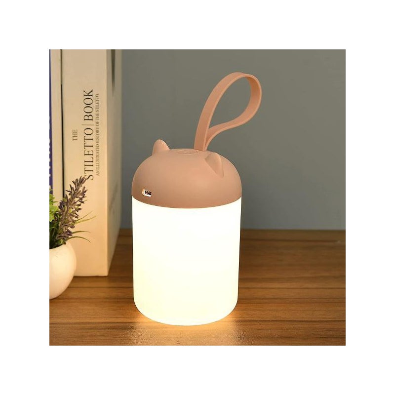 Lampka nocna dla dzieci, przenośna lampka zasilana baterią