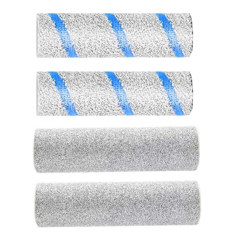Zestaw wymiennych szczotek głównych kompatybilny z Ecovacs Deebot X8/X9 Pro/T80/X11 Series - 4 sztuki