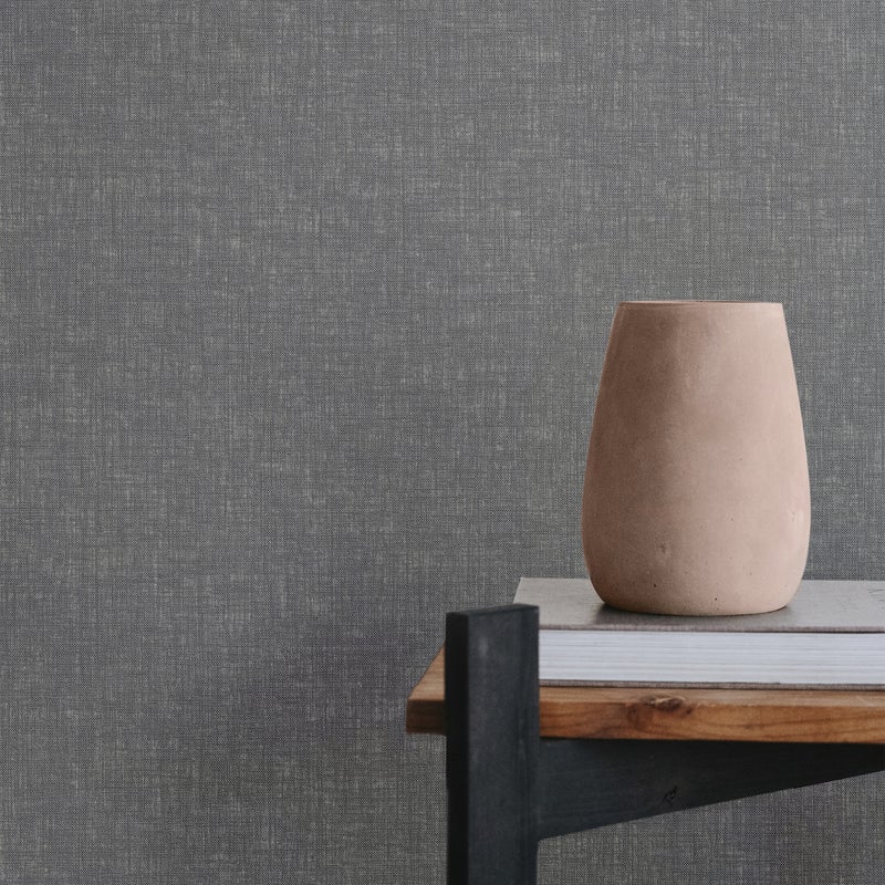 Tapeta flizelinowa - LINEN SHIMMER WARM