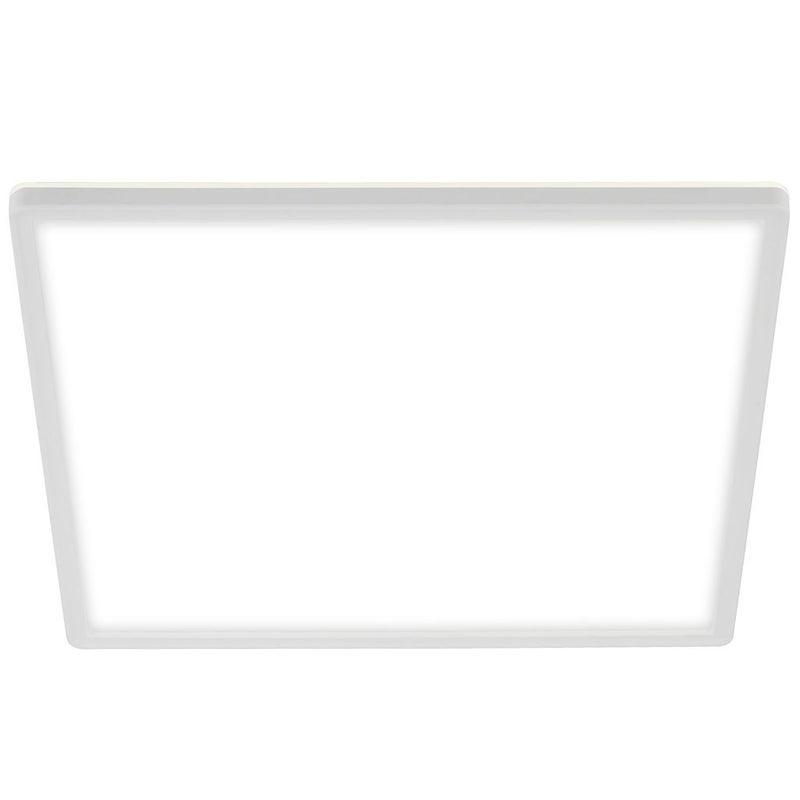 Lampa sufitowa LED Briloner SLIM CASE, światło pośrednie, neutralne białe światło, biały, 42 x 42 x 3 cm