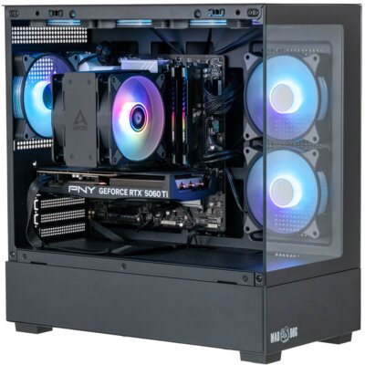 MAD DOG MD-I04WR16WP i5-14400F 16GB RAM 1TB SSD GeForce RTX5060Ti DLSS 4.5 Wi-Fi Windows 11 Professional