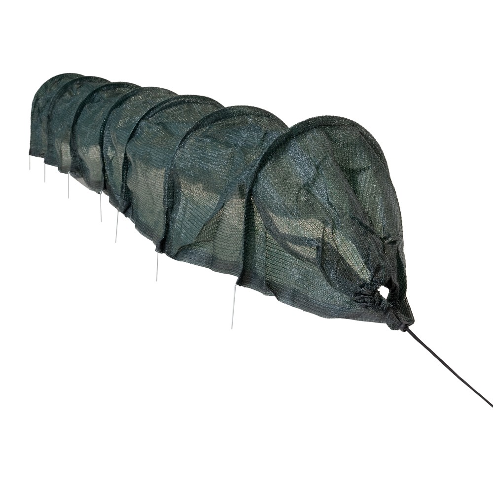 GRINDI Tunel ogrodowa siatka na owady robaki - Zielona - Vinca 45 x 30 cm 300x45x30 cm 960145