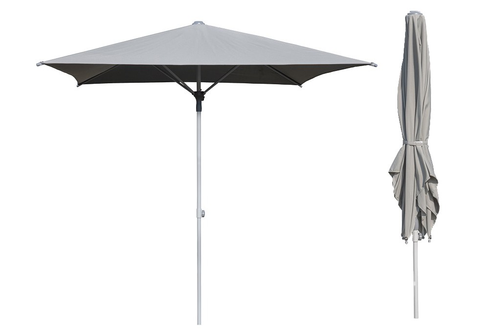 GRINDI IN THE GARDEN Parasol Ogrodowy Sole - 250x250 szary 960824