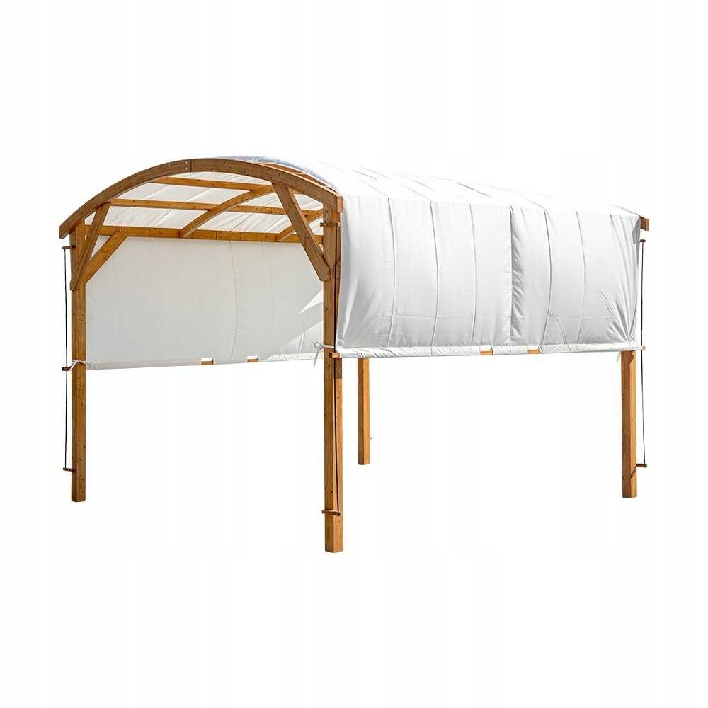 GRINDI Pergola ogrodowa drewniana z przesuwnym dachem - Moha I - 3,2x3,1m 961059